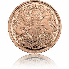 Goldmünze 2 Pfund Double Memorial Sovereign King Charles 2022