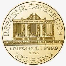 Wiener Philharmoniker 1 Unze Gold 2025