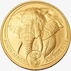 Goldmünze 1 oz Big Five Elefant Südafrika 2025