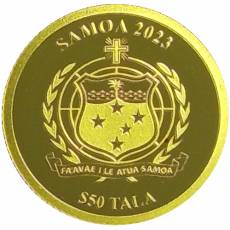 Goldmünze 1/2 gramm Rechenmaschine Wilhelm Schickard 2023