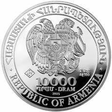 Silbermünze Arche Noah 1 kg 2025