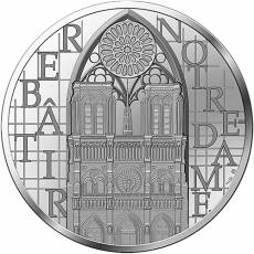 Silbermünze 2 oz Notre Dame Exzellenz PP 2024