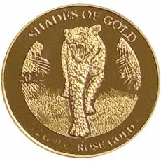 Gold 3 Coin Set Shades of Gold Leopard Prooflike 2022