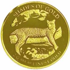 Gold 3 Coin Set Shades of Gold Leopard Prooflike 2022