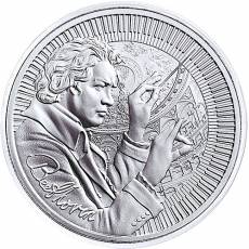 1 oz Silber Icons of Inspiration Beethoven 2024