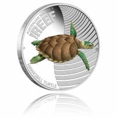 Sea Life II Turtel 1/2 Oz Silber + Box + Zertifikat