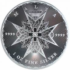 Silbermünze 1 oz Malteserkreuz 2025