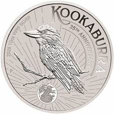 Austral. Kookaburra 10 Unzen 999/1000 Silber 2025