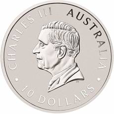 Austral. Kookaburra 10 Unzen 999/1000 Silber 2025