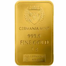 Goldbarren 100 x 1 gramm Germania Mint Gold MultiBar