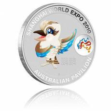 Shanghai Expo Mascot Kookaburra 1 oz Silber (2010)