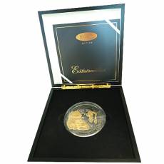 Silbermünze 1 Kg Giant Panda Black Ruthenium Golden Enigma Edition 2017