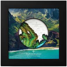 Silbermünze 1 kg HAWAII Topography Hawaii 2025