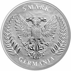 1 Unze Silber Germania 5 Mark 2025