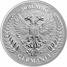 10 Unzen Silber Germania 50 Mark 2025