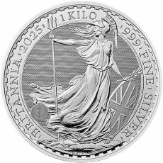 Silbermünze 1 kg Britannia 2025
