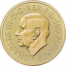 Goldmünze Mythen und Legenden Beowulf and Dragon 2025