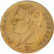 20 Franc Goldmünze Napoleon I. Frankreich 1810