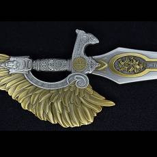 2.5 oz Silver The Sword of St. Gabriel Schwert des Erzengel Gabriel Ultra High Relief Limited Edition Ultra High Relief Gelbgold 2025
