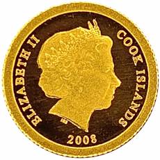 Goldmünze 1/2 gramm Buffalo 2008