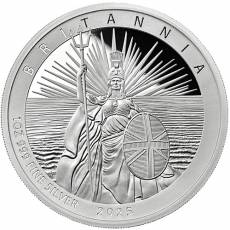 6 Coin-Set Britannia Silber PP 2025