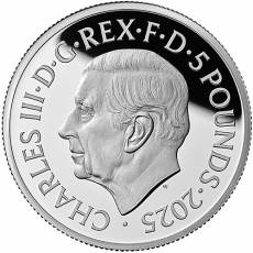 Britannia 2 Unzen Silber Polierte Platte 2025
