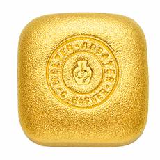 1 Unze C. Hafner - Goldbarren gegossen 999,9/1000
