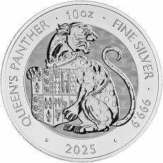 10 Unzen Silbermünze Tudor Beasts The Queen’s Panther 2025
