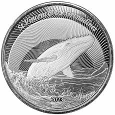 Silbermünze 1 oz Eastern Caribbean St. Vincent Humpback Whale 2023