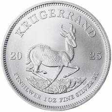 Silbermünze 1 Unze Krügerrand 2025 Diff.