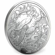 Silbermünze 1 oz Ocean Wonders Turtle Pitcairn Islands 2025