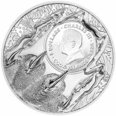 Silbermünze 1 oz KING OF THE EAST - TIGER Ultra High Relief 2025