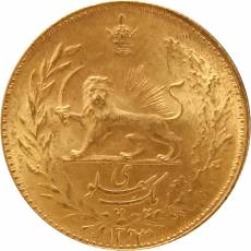Goldmünze 1 Pahlewi Löwe von Persien 1942-1949