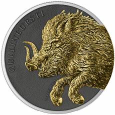 2 x 1 Unze Silber Germania Beasts Gullinborsti Geminus Limited Edition 2025