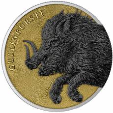 2 x 1 Unze Silber Germania Beasts Gullinborsti Geminus Limited Edition 2025