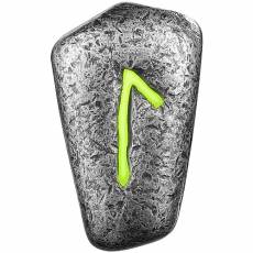 1 Unze Silber Germania Laguz Rune UV-Leuchteffekt 2025