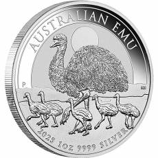 1 Unze Silbermünze Australien Emu 2025