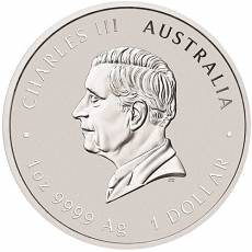 1 oz Silber Australien Perth Mint Chinese Myths and Legends - Double Phoenix Red and Gold Color Coincard 2025