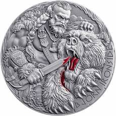 Silbermünze 2 oz  The Way to Valhalla Björn Ironside 2025