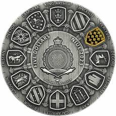 Silbermünze 2 oz Sir Perceval - Camelot Serie 2025