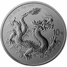 Silbermünze 1 oz China Dragon - Drache 2025