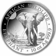 Silbermünze 10 oz Somalia Elefant 2025