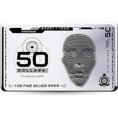 1 Kg Niue Silber Notebar 2025 Münzbarren