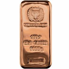 1 kg Kupferbarren 999,9 Germania Mint