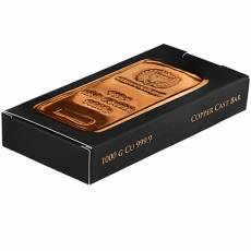 1 kg Kupferbarren 999,9 Germania Mint