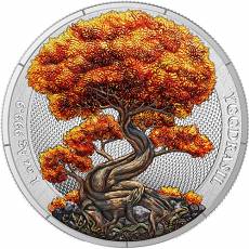 1 Unze Silber Mythical Forest - Yggdrasil Herbst Germania Mint 5 Mark 2025