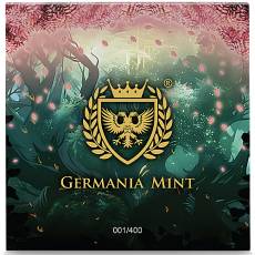 1 Unze Silber Mythical Forest - Yggdrasil Frühling Germania Mint 5 Mark 2025