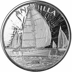 Silbermünze 1 oz Eastern Caribbean Anguilla Regatta 2023