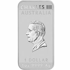 1 oz Silbermünze Perth Mint Rectangular Dragon 2025
