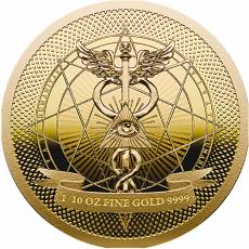 Goldmünze 1/10 oz Vivat Humanitas Proof-Like 2025